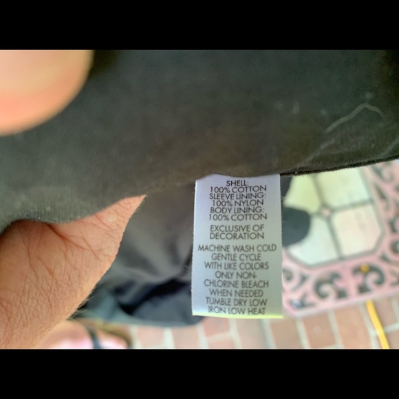 Calvin Klein Barbour style 3/4 length waxed jacket - Picture 6 of 6